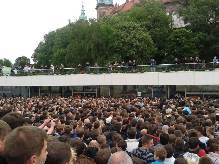 Ogromne zainteresowanie biletami w Krakowie