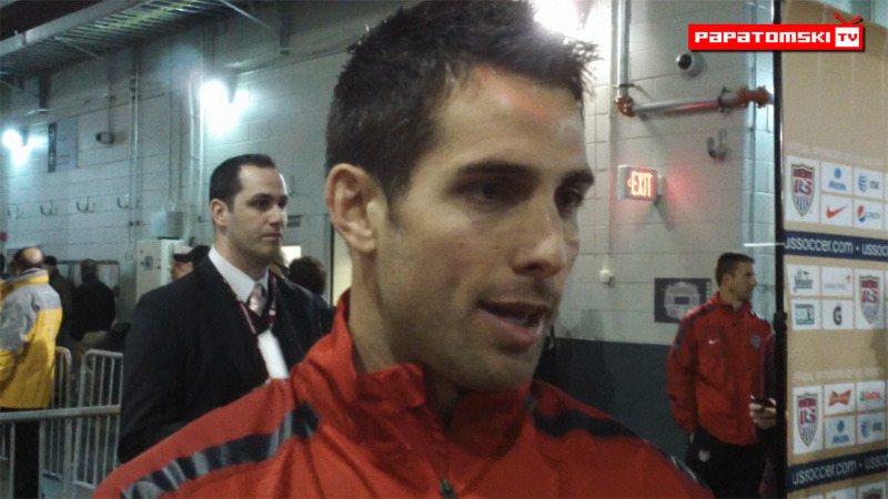 Bocanegra i Donovan po meczu z Argentyną